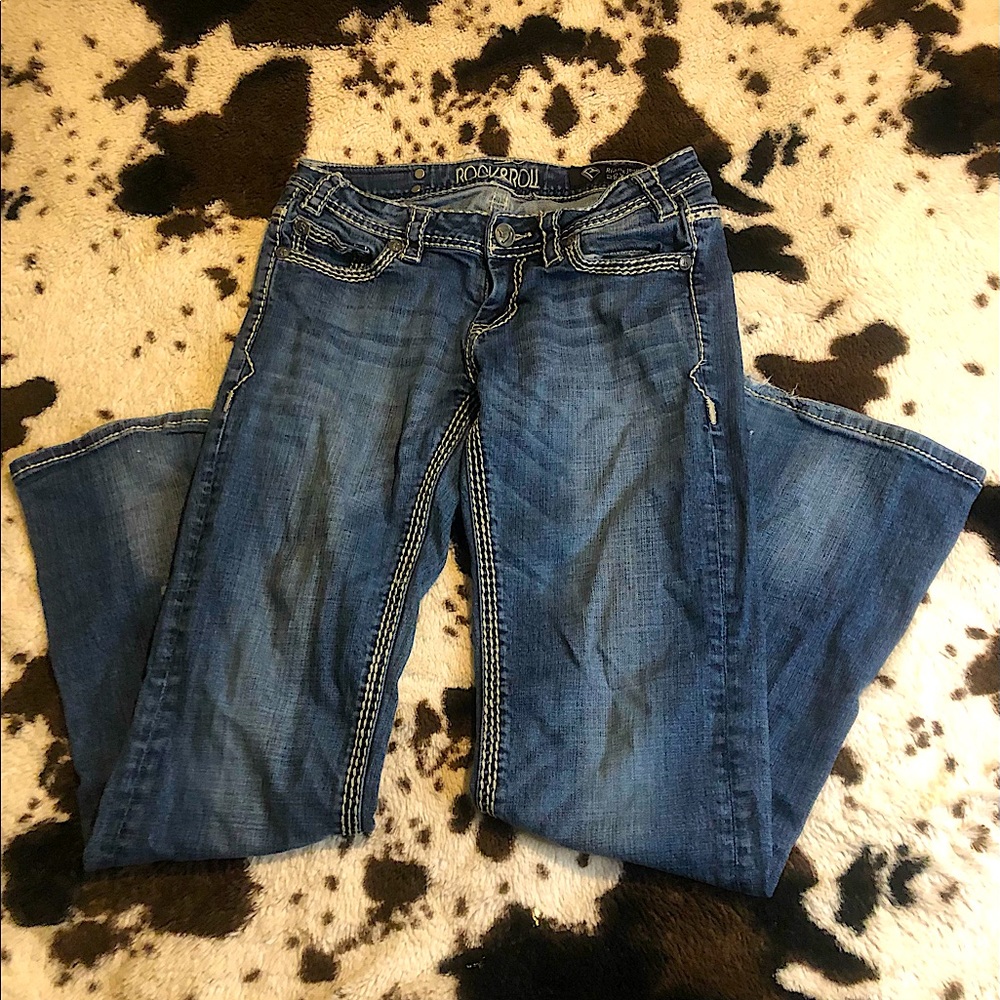 Boot cut jeans